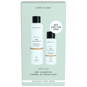 Löwengrip Good To Go Dry Shampoo Caramel And Cream Duo Value Pack