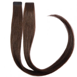 Rapunzel of Sweden Premium Tape Extensions - Seamless & Classic 3 (50 cm) 2.0 Dark Brown