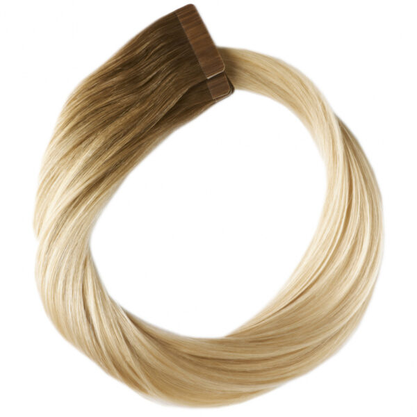 Rapunzel of Sweden Premium Tape Extensions - Classic 4 (50 cm) R5.1/10.8 Medium Ash Blonde Root