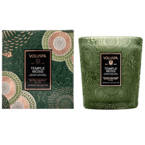 Voluspa Classic Boxed Candle Temple Moss (60 h)