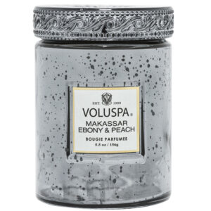 Voluspa Small Jar Candle Makassar Ebony And Peach (156 g)