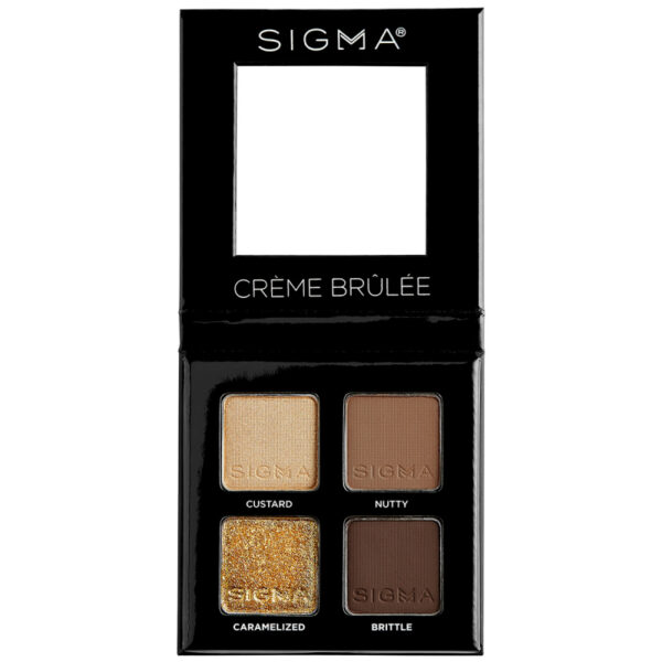 Sigma Beauty Eyeshadow Quad Crème Brûlée