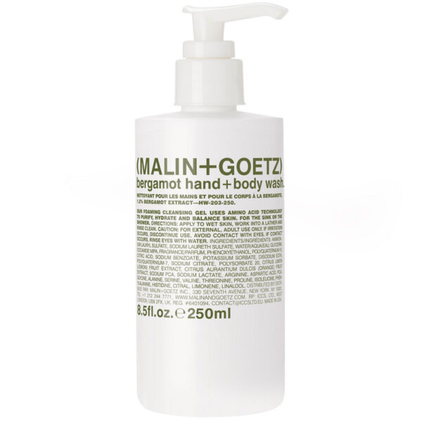 Malin+Goetz Bergamot Hand + Body Wash (250 ml)