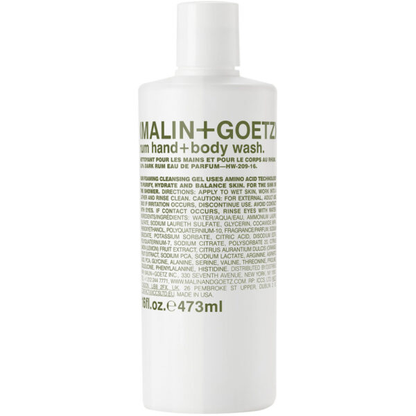 Malin+Goetz Rum Hand + Body Wash (473 ml)