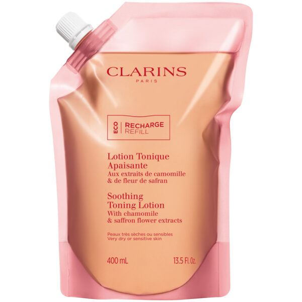 Clarins Soothing Toning Lotion Very Dry Or Sensitive Skin (400 ml) Refill