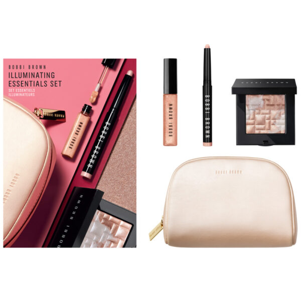 Bobbi Brown Illuminating Essentials Set (8 + 1.6 g + 6 ml+ 1 pcs)