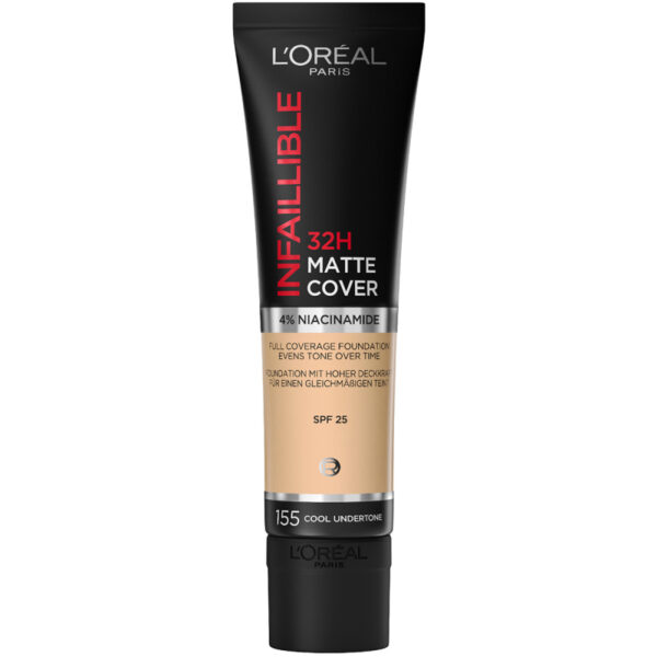 L&apos;Oréal Paris Infaillible 32H Matte Cover Cool Undertone 155 30 (ml)