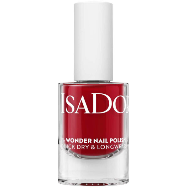 IsaDora The Wonder Nail Polish Quick Dry And Longwear 163 Summer Red