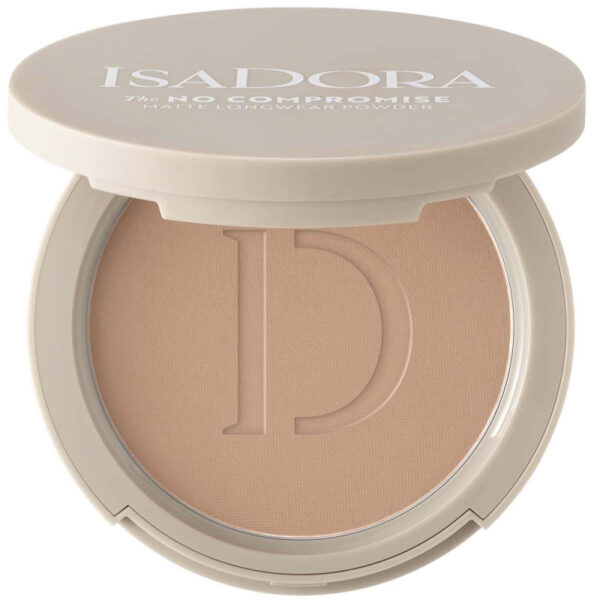 IsaDora The No Compromise Matte Longwear Powder 68 Neutral Almond