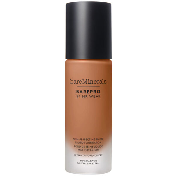 bareMinerals BarePro 24H Matte Liquid Foundation Medium deep 45 neutral