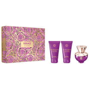 Versace Gift Set Dylan Purple EdP + Bath & Shower Gel + Body Lotion (150 ml)