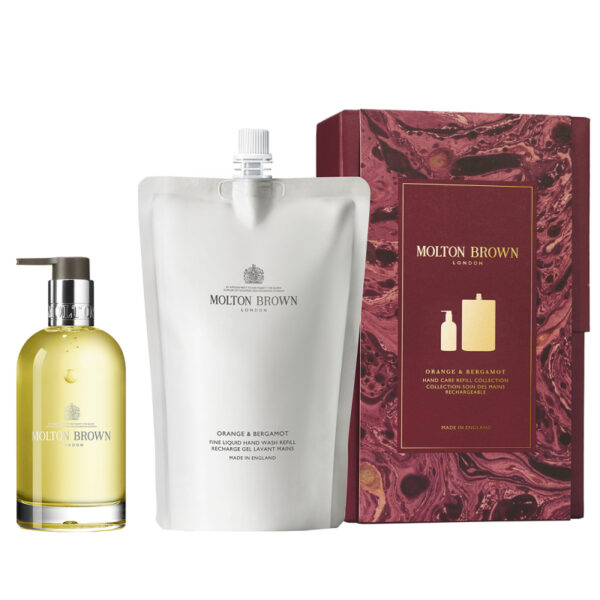 Molton Brown Gift Set Orange & Bergamot Hand Care Refill Gift Set (200 + 400 ml)