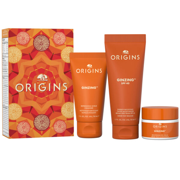 Origins Ginzing Protect & Glow Set (50 + 15 + 30 ml)