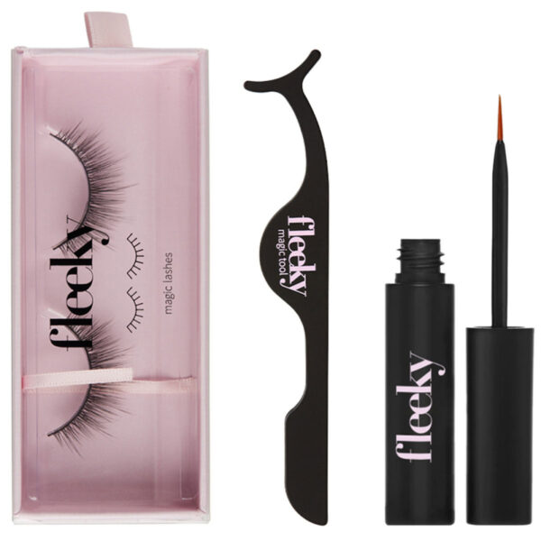 Fleeky Magic Lashes Kit - False Lashes with Glue & Applicator Love