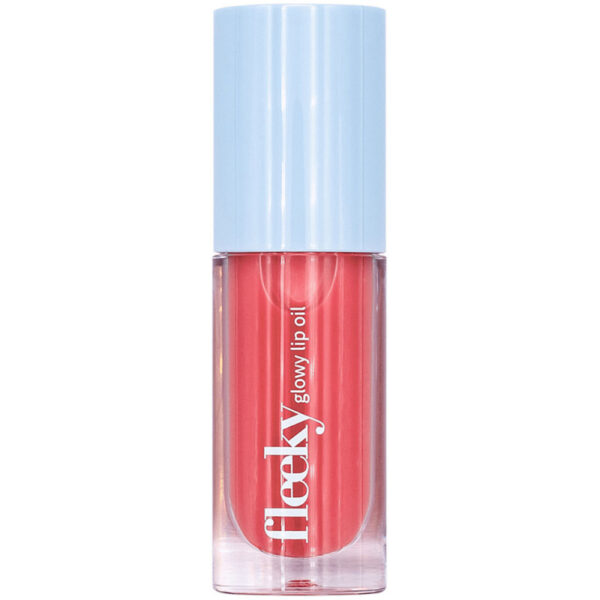 Fleeky Glowy Lip Oil - Intense Care with Lustrous Shine Melon Pink (5 ml)