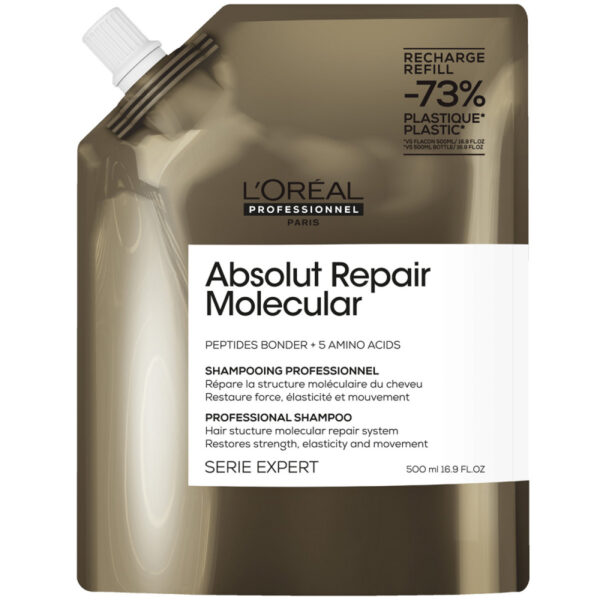 L&apos;Oréal Professionnel Absolut Repair Molecular Shampoo Refill (500 ml)