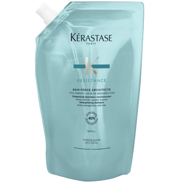 Kérastase Resistance Bain Force Architecte Shampoo Refill (500 ml)