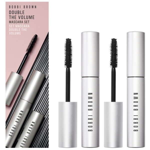 Bobbi Brown Double The Volume Mascara Set (2 x  6 ml)