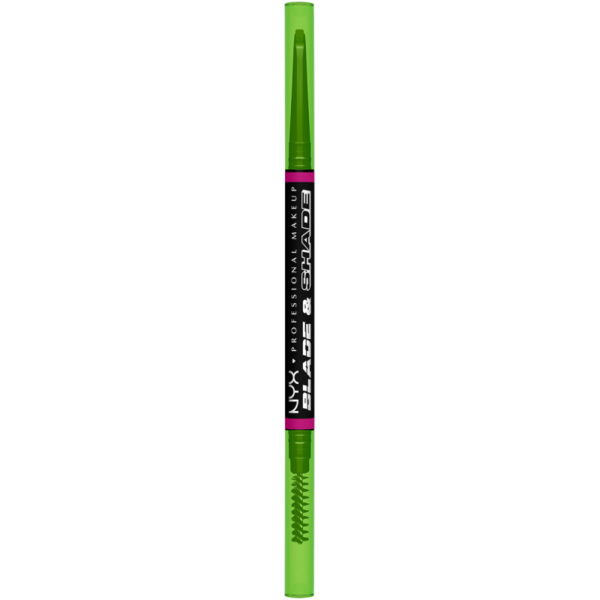 NYX Professional Makeup Blade & Shade Brow Pencil 12 Black