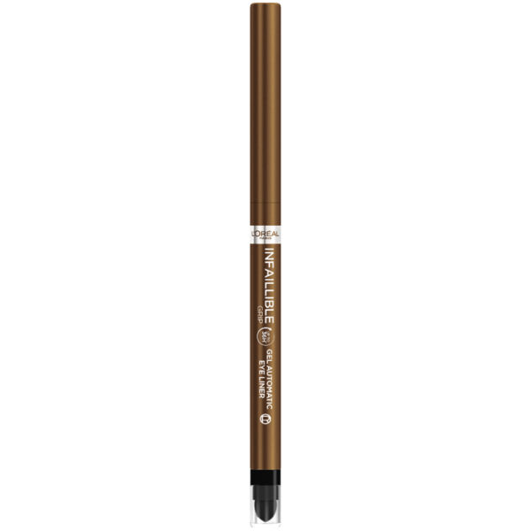 L&apos;Oréal Paris Infaillible Grip 36H Gel Automatic Waterproof Eyeliner Pencil 012 Bronzed Espresso