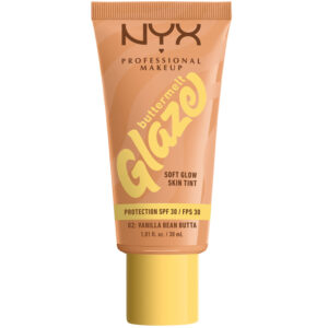 NYX Professional Makeup Buttermelt Glaze Skin Tint SPF30 Foundation 02 Vanilla Bean Butta (30 ml)