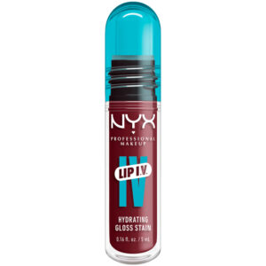 NYX Professional Makeup Lip I.V. Hydrating Gloss Stain 08 Drippin in Rose (5 ml)