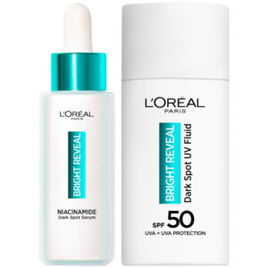 L&apos;Oréal Paris Bright Reveal Serum 30 ml + Bright Reveal Fluid Day Cream SPF (50 + 50 ml)