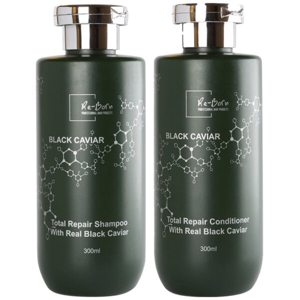 Re-Born Hairsolution Black Caviar Duo