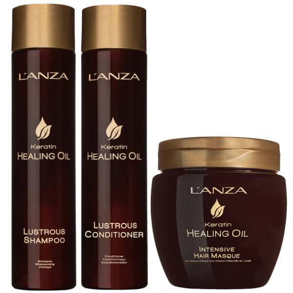 Lanza Keratin Healing Oil Trio