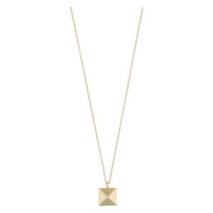 Snö Of Sweden Tina Pendant Necklace Plain Gold 45cm