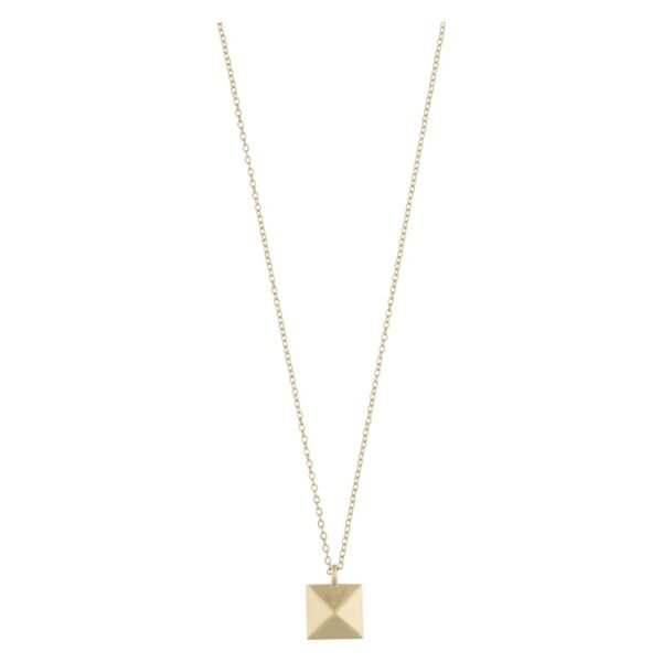 Snö Of Sweden Tina Pendant Necklace Plain Gold 45cm