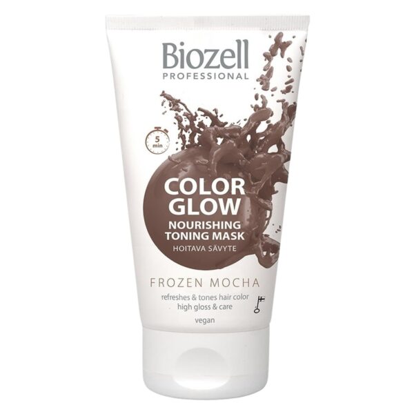 Biozell Color Glow Nourishing Toning Mask Frozen Mocha 150ml