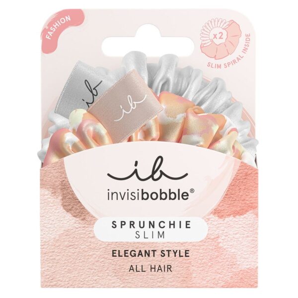 Invisibobble Sprunchie Slim Bella Chrome 2pcs