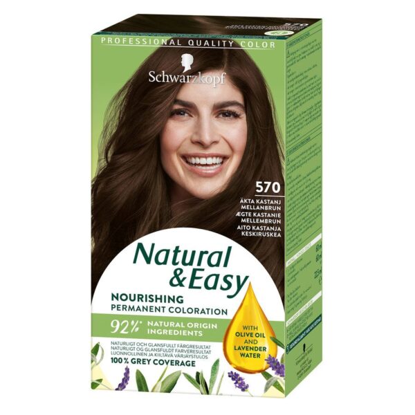 Schwarzkopf Natural & Easy 570 Maron Medium Brown