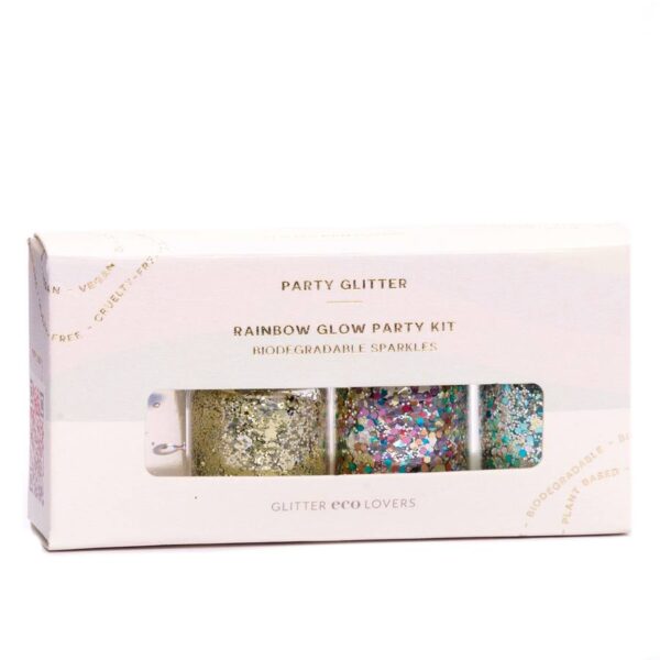 Glitter Eco Lovers Rainbow Glow Party Kit 24ml