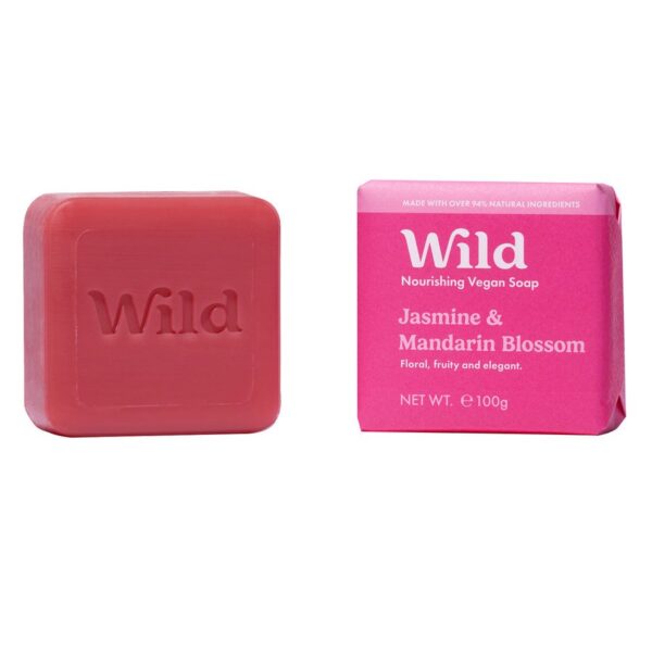 Wild Nourishing Vegan Soap Jasmine & Mandarin Blossom 100g