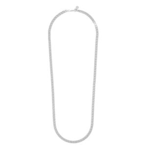 Snö Of Sweden Casual Kim Necklace Plain Silver 50cm