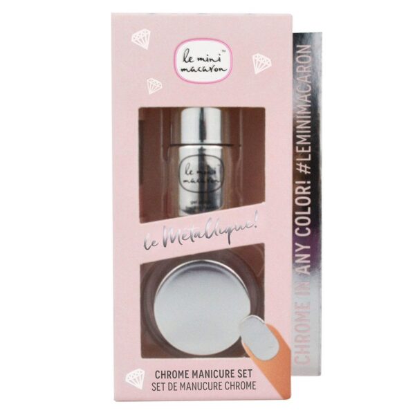 Le Mini Macaron Chrome Manicure Set Le Metallique 5ml