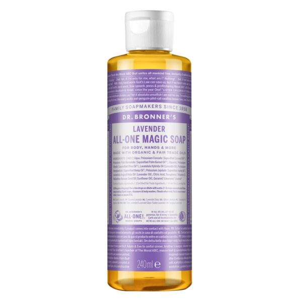 Dr. Bronner 18-In-1 Lavender Pure Castile Soap 240ml