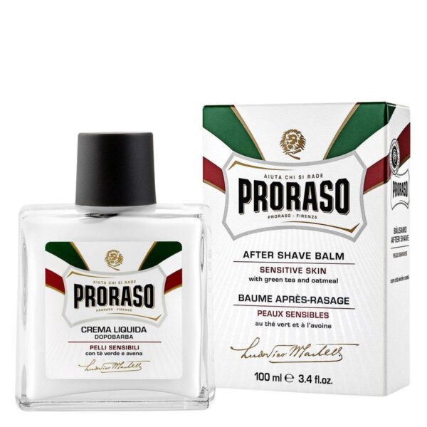 Proraso Liquid After Shave Cream Green Tea And Oatmeal 100ml