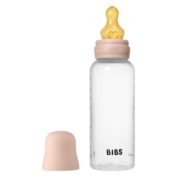 BIBS Baby Bottle Medium Flow Blush 270ml