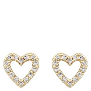 SNÖ Of Sweden Valentina Small Earrings Gold Clear Onesize