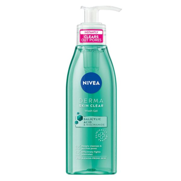 NIVEA Derma Skin Clear Wash Gel 150ml