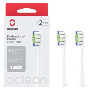 Oclean Professional Clean Brush Head White 2pcs