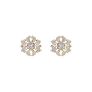 Snö Of Sweden Ellie Big Earring Gold/Clear