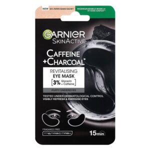 Garnier SkinActive Caffeine + Charcoal Eye Mask 5g