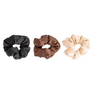 Brushworks Large Classic Cloud Scrunchies 3pcs