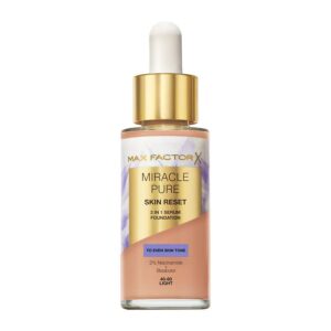 Max Factor Miracle Pure Skin Reset 2 In 1 Serum Foundation Light