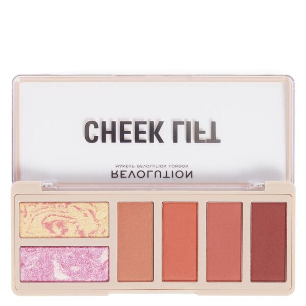 Makeup Revolution Revolution Blush Lift Palette Coral Dreaming 6x