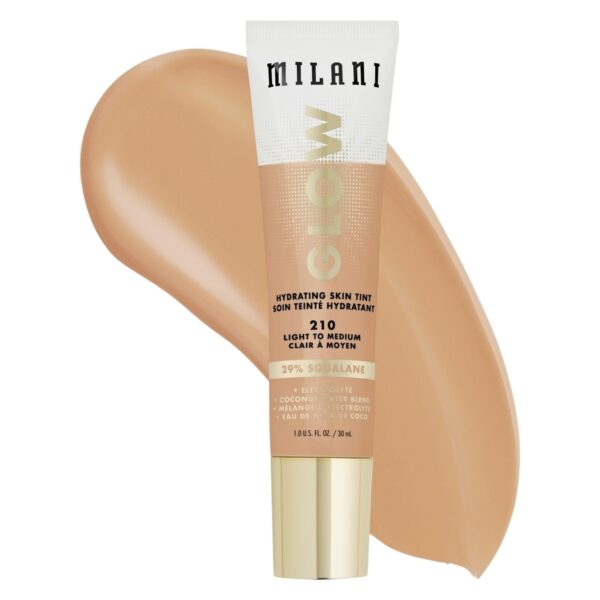 Milani Cosmetics Glow Hydrating Skin Tint 210 Light To Medium 30m